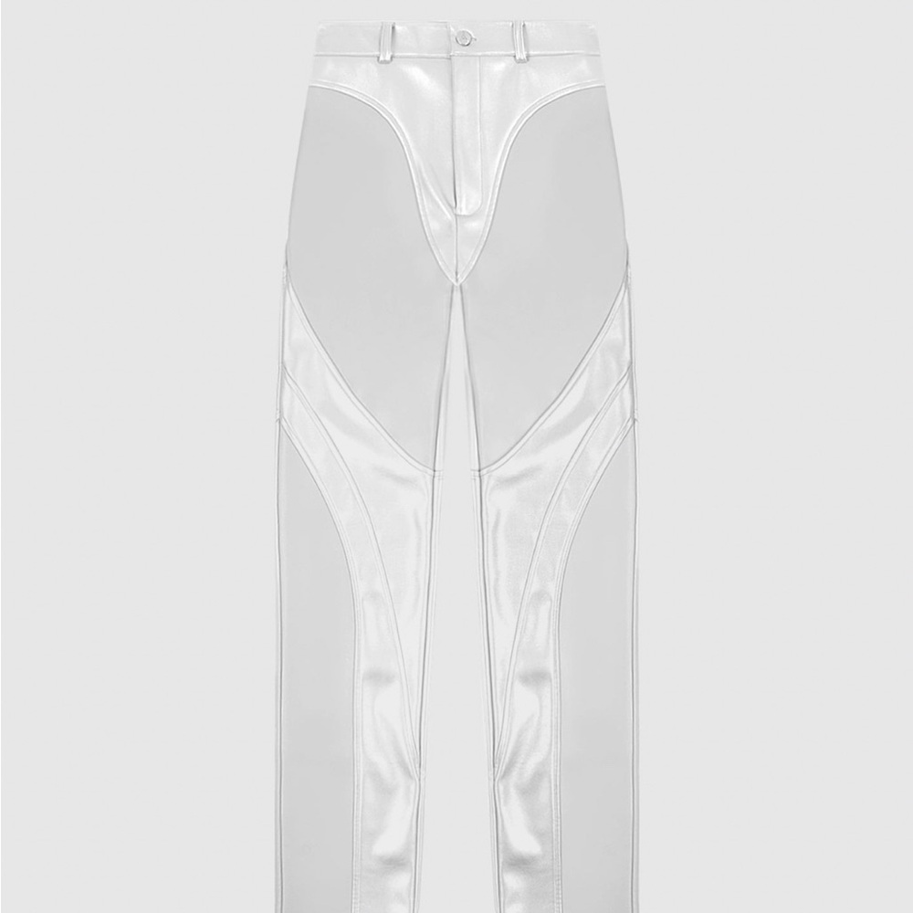 Manière De Voir silver metallic pants